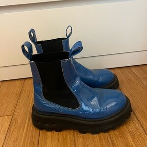 SOLD OUT - Simon Miller Scrambler Patent Leather Chelsea Boots